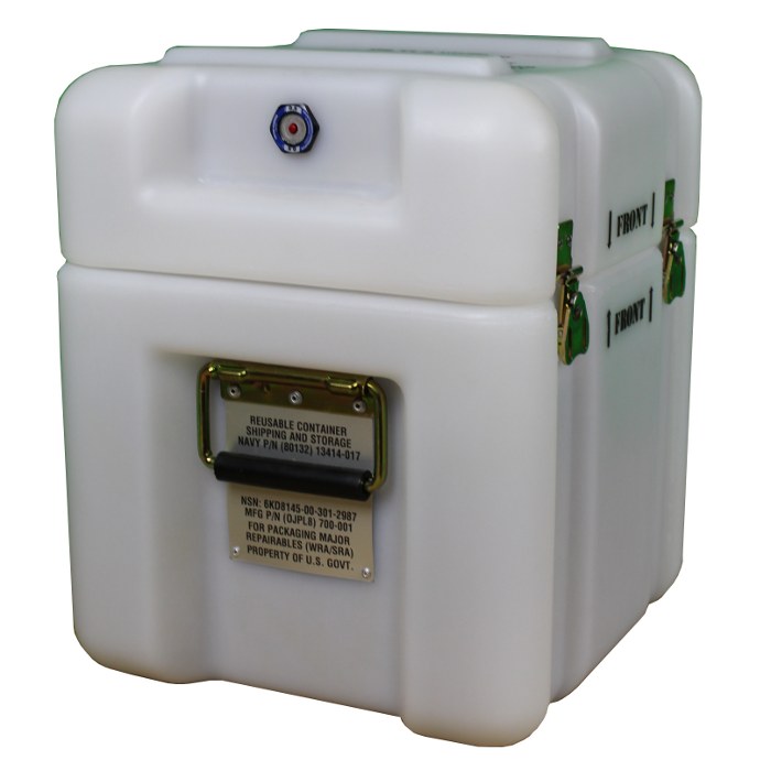 13414-017 Re-usable Rotationally Molded Military Container Post Thumbnail